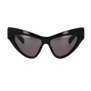 Gucci Snygga Cat-Eye Solglasögon Gg1294S 001 Black, Dam