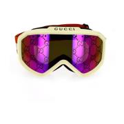 Gucci Gucci Skid- och Snowboardmask Solglasögon White, Unisex