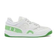 Gucci Basket Sneakers White, Dam