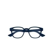 Gucci Blå Fyrkantiga Unisex Glasögon Gg1343O Blue, Unisex