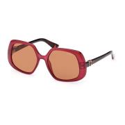 Guess Solglasögon, Gu7862 Cod. Colore 74e Red, Dam