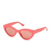 Guess Stiliga solglasögon Pink, Dam