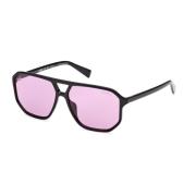 Guess Högkvalitativa solglasögon för en glamorös look Black, Unisex