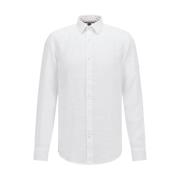 Hugo Boss Formal Shirts White, Herr