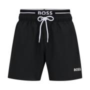 Hugo Boss Casual Shorts Black, Herr
