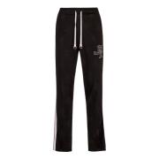 John Richmond Joggingbyxor med Logotryck och Sidestripe Black, Dam