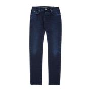 John Richmond Uppdatera Slim Jeans-samlingen Blue, Herr