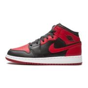 Jordan Mid Banned 2020 Sneakers Red, Dam