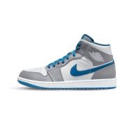 Jordan Klassiska Mid Blue Sneakers Blue, Herr