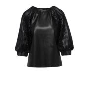 Karl Lagerfeld Blous skjorta Black, Dam
