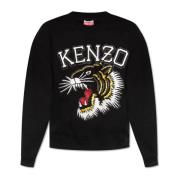 Kenzo Bomullssweatshirt Multicolor, Dam