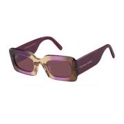 Marc Jacobs Stiliga solglasögon med mikro-strass dekoration Purple, Un...