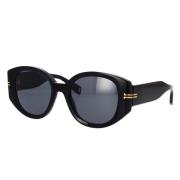 Marc Jacobs Stiliga solglasögon med leopardmönster Black, Unisex