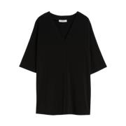 Max Mara Svart Locarno T-shirt för Kvinnor Black, Dam