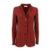 Max Mara Jersey Jacka Red, Dam