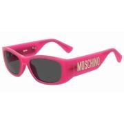 Moschino Stiliga solglasögon för kvinnor Pink, Dam