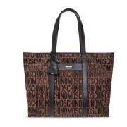 Moschino Tote Bags Brown, Dam