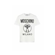 Moschino T-shirt White, Herr