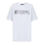 Moschino Snygga T-shirts White, Dam