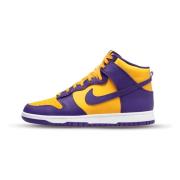Nike Lakers High Top Sneaker Yellow, Herr