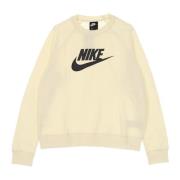 Nike Essential Crew HBR Sweatshirt Beige, Dam