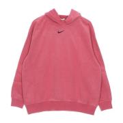 Nike Essential Plush Hoodie för kvinnor Pink, Dam