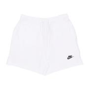 Nike Lättvikts Club Fleece Terry Flow Shorts White, Herr