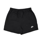 Nike Dam Sportkläder Högmidjade Shorts Black, Dam