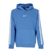 Nike Repeat Fleece Hoodie i Marina Blue/Dutch Blue/White Blue, Herr