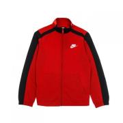 Nike Barns Hybrid Poly Tracksuit - University Red/Black/White Red, Her...