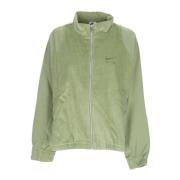 Nike Corduroy Fleece Full-Zip Jacka för Kvinnor Green, Dam