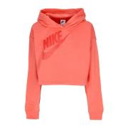 Nike Ember Crop Hoodie Pink, Dam