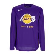Nike NBA Dri-Fit Långärmad Top Purple, Herr