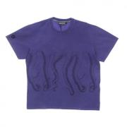 Octopus T-shirt Purple, Herr