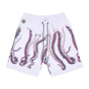 Octopus Casual Shorts White, Herr
