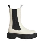 Pepe Jeans Chelsea Boots White, Dam