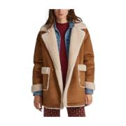 Pepe Jeans Winter Jackets Brown, Dam