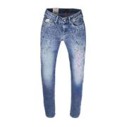 Pepe Jeans Pixie fick mager byxor Blue, Dam