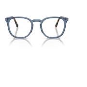 Persol Ikoniska lättanvända blå glasögon Blue, Unisex