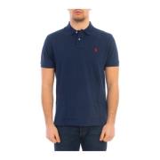 Polo Ralph Lauren Klassisk Navy Polo Shirt Blue, Herr