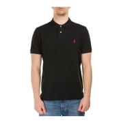 Polo Ralph Lauren Custom Slim Fit Piqué T-Shirt Black, Herr