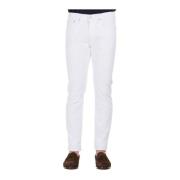 Polo Ralph Lauren Vit Bränsle Denim Jeans 002 White, Herr