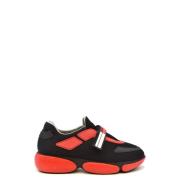 Prada Högkvalitativa Damsneakers Black, Dam