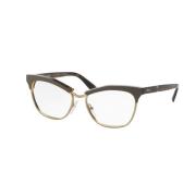 Prada Höj din stil med moderna kvinnors glasögon Brown, Dam