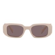 Prada Stiliga Prada solglasögon Beige, Unisex