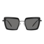 Prada Polariserade Pr55Zs solglasögon med unik stil Black, Unisex