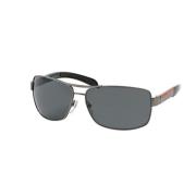 Prada Höj din stil med PS 54Is 5Av5Z1 solglasögon Gray, Unisex