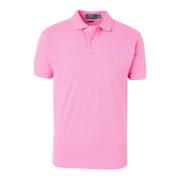 Ralph Lauren Slim Rosa Maui Polo Shirt Pink, Herr