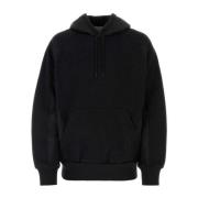 Reebok Svart bomullsweatshirt Black, Herr