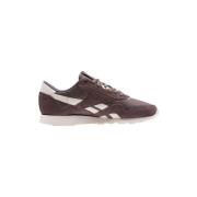 Reebok Lila Nylon Sneakers, Uppgradera din stil Brown, Dam